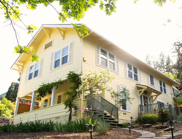 Parkside Acoustic B&B - Exterior, taken from NE Corner