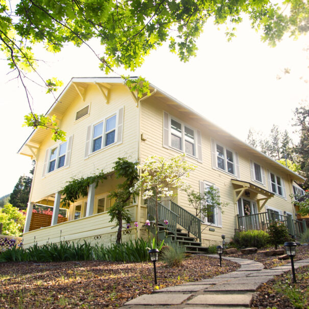 Parkside Acoustic B&B - Exterior, taken from NE Corner